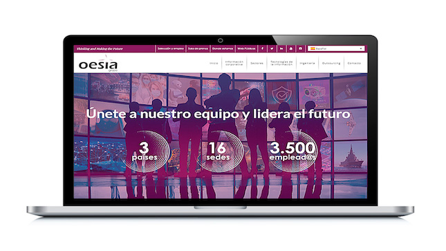 Tecnobit - Grupo Oesía estrena web para atraer talento para sus grandes proyectos tecnológicos internacionales