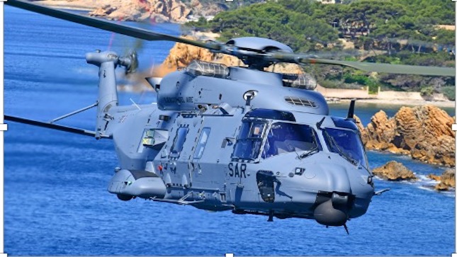 Primer NH90 entregado al Ejército del Aire español para misiones de búsqueda y salvamento