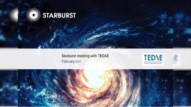 Sesión informativa con STARBURST AEROSPACE
