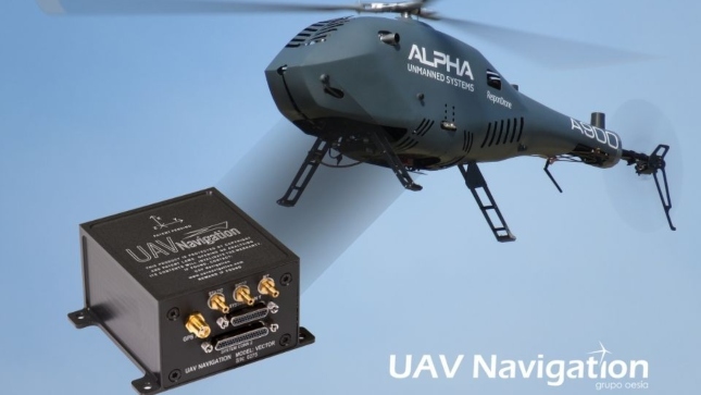 La capacidad de navegación con señal GNSS denegada de UAV Navigation garantiza un rendimiento óptimo para los helicópteros UAV de Alpha Unmanned Systems