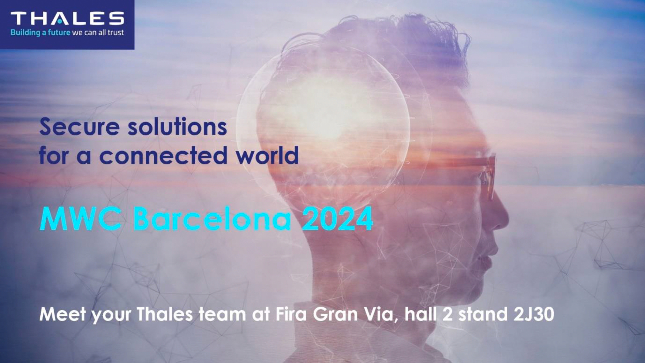 Thales estará en el Barcelona Mobile World Congress